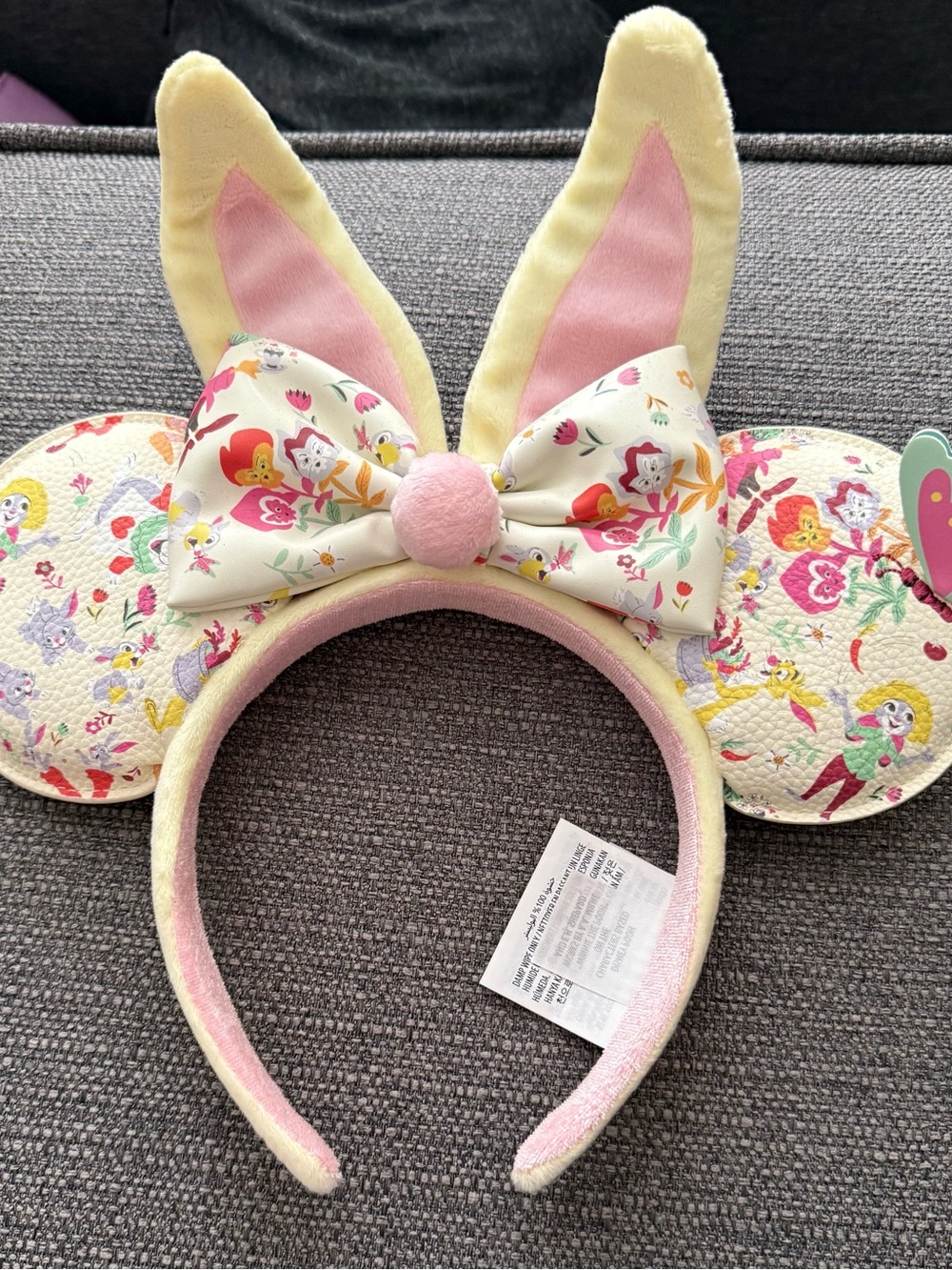 Disney Parks Minnie Rabbit Ears Headband Judy Hopps Thumper White Rabbit
